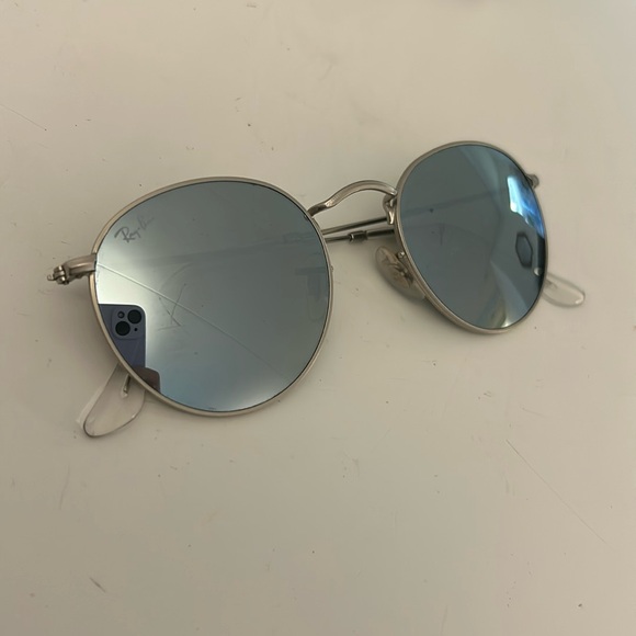 Ray Ban round metal sunglasses - Picture 2 of 5